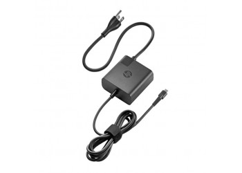 HP 65W Travel Adapter Charger for Elite X2 1012 G2,Elitebook x360 1030 G2 (Black)