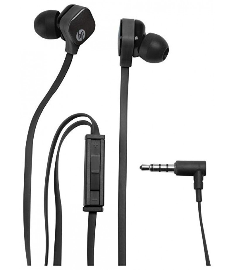 HP in-Ear H2310 Universal Headset with Mic and Volume Control (Black)-M000000000210 www.mysocially.com