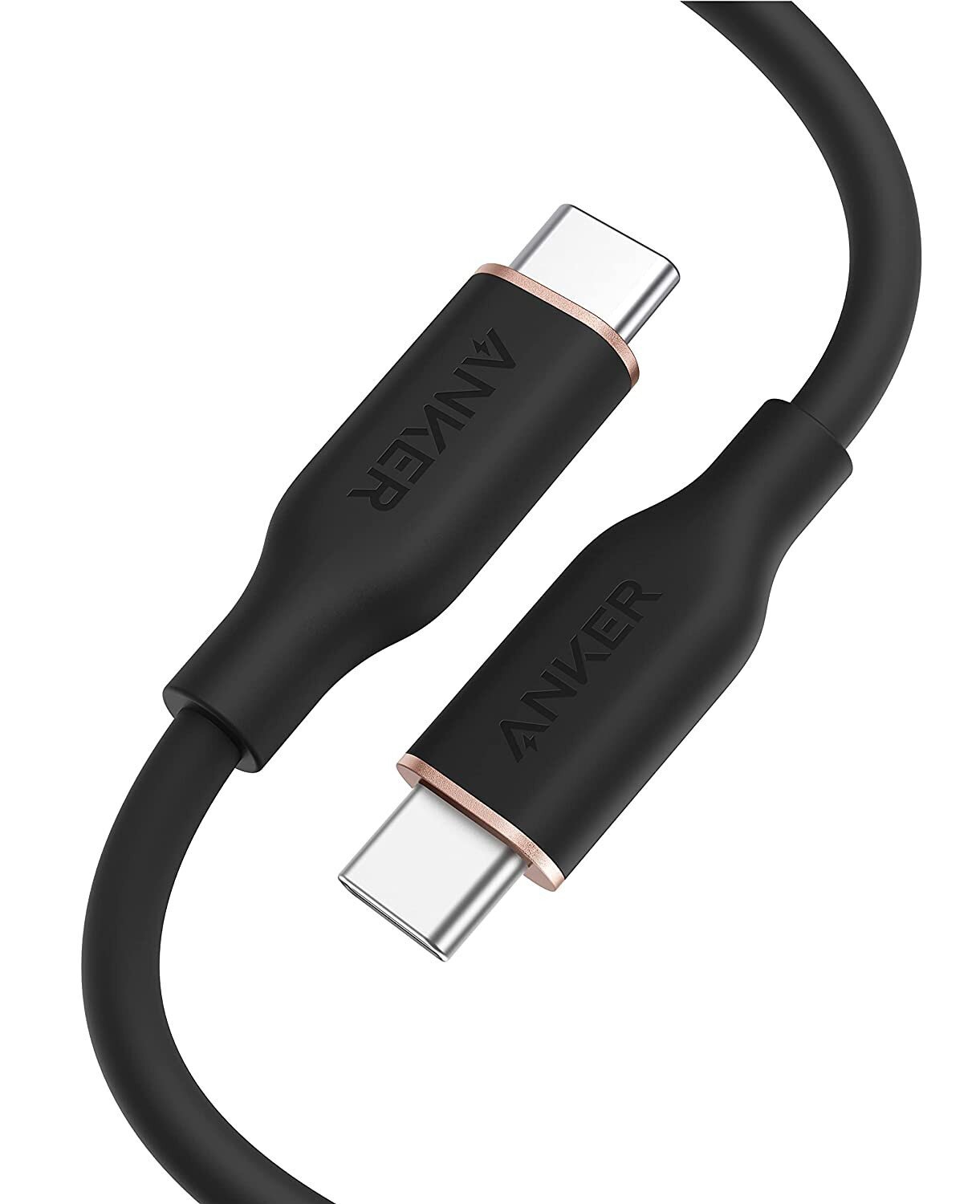 Anker PowerLine III Flow to Lightning Cable (6ft Flow) Black A8663H11