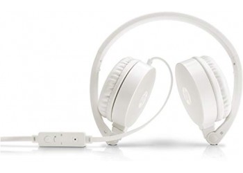 HP H2800 Headset Stereo Headset with Mic (White)