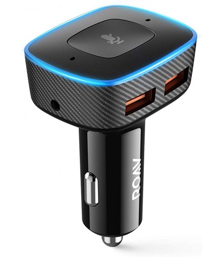Roav Bolt, Google Assistant Enabled 2-Port USB Car Charger for Navigation, Hands-Free Calling, and Music. for Cars with Bluetooth/CarPlay/Android Auto/Aux-in/FM Reception-M000000000248 www.mysocially.com