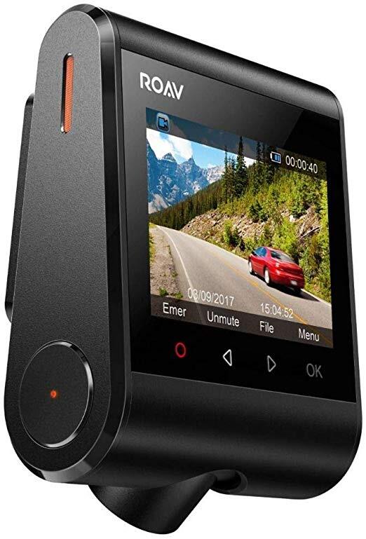 Roav by Anker Dash Cam C1, Car Recorder with Sony Sensor, 1080P FHD, 4-Lane Wide-Angle View Lens, Built-in WiFi with APP, G-Sensor, WDR, Loop Recording, Night Mode, Parking Mode [Upgraded Version]-M000000000235 www.mysocially.com