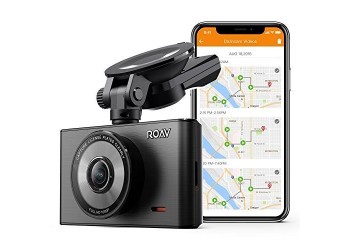 Roav by Anker Dash Cam C2 Pro with FHD 1080p, Sony Starvis Sensor, 4-Lane Wide-Angle Lens, GPS Logging, Built-in Wi-Fi, and Dedicated App, G-Sensor, WDR, Loop Recording, Night Mode