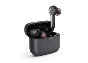 Soundcore Liberty Air 2 Wireless Earbuds, Diamond Coated Drivers, Bluetooth Earphones with 4 Mics, 28H Playtime, Noise Cancelling Earbuds, Wireless Charging- Black
