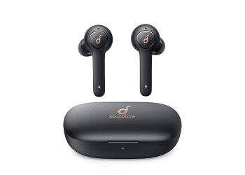 Soundcore Anker Life P2 Wireless Earbuds with 4 Microphones, cVc 8.0 Noise Reduction, Graphene Drivers for Clear Sound, USB C, Waterproof, Wireless Earphones