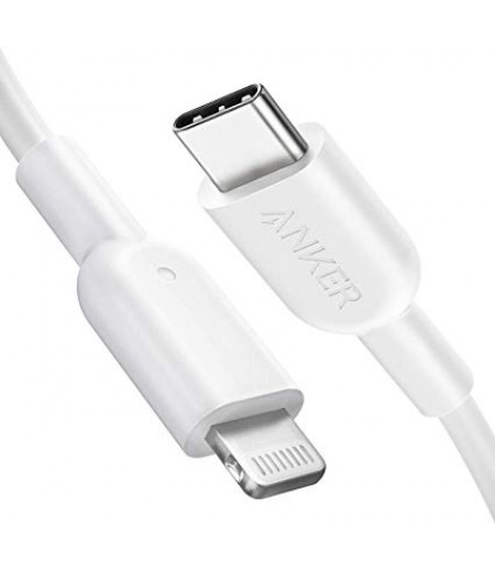 Anker USB C to Lightning Cable [6ft Apple MFi Certified] Powerline II for iPhone 11/11 Pro / 11 Pro Max/X/XS/XR/XS Max / 8/8 Plus, Supports Power Delivery (for Use with Type C Chargers)