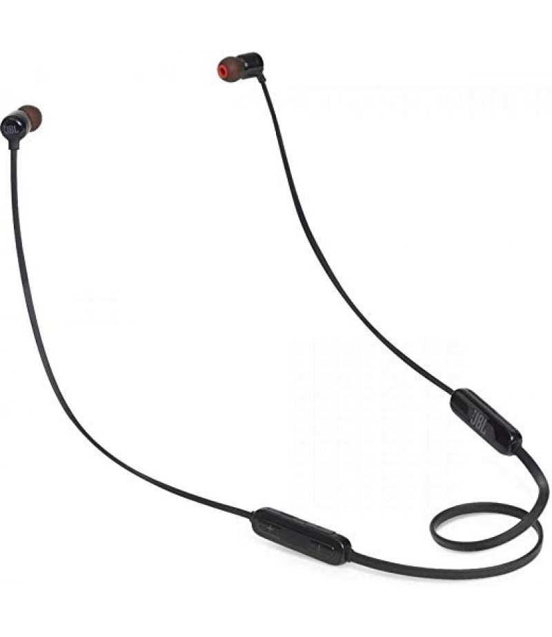 JBL T110BT Pure Bass Wireless in-Ear Headphones with Mic (Black)-M000000000232 www.mysocially.com