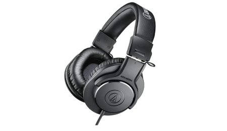 REVIEW OF AUDIO-TECHNICA ATH-M20X OVER EAR HEADPHONES