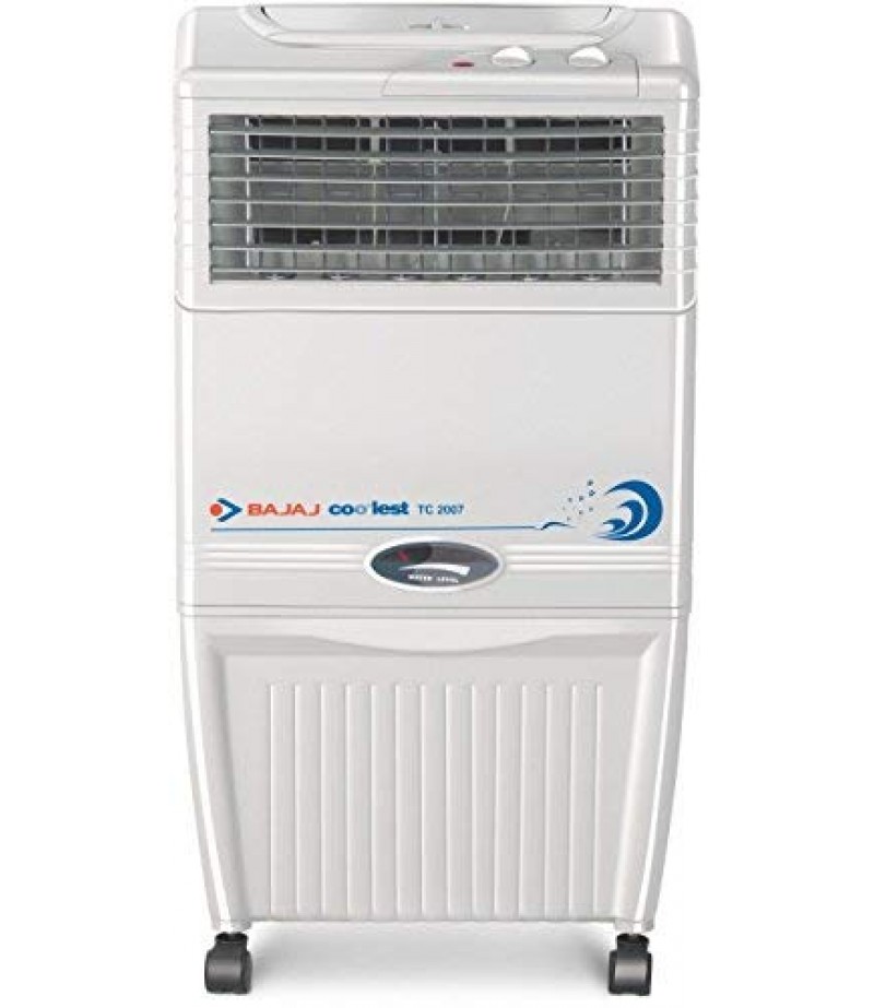 Bajaj Coolest TC 2007 Tower Air Cooler White and 37 Litres-M000000000410 www.mysocially.com