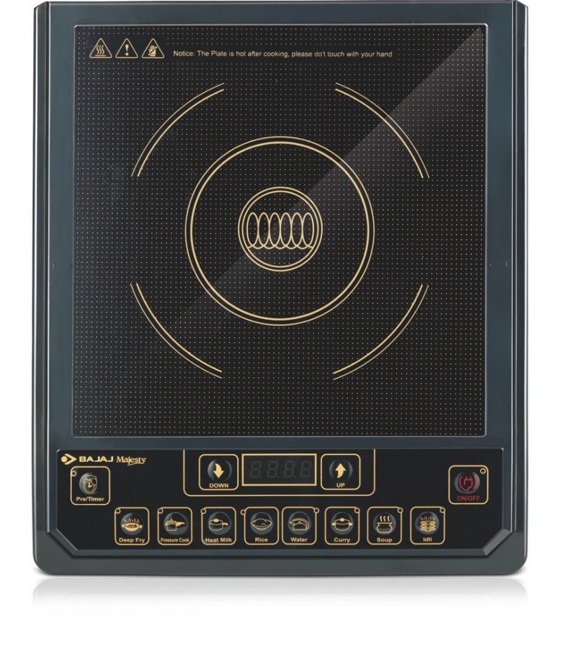 Bajaj Majesty ICX 3 1400-Watt Induction Cooker (Black)-M000000000401 www.mysocially.com