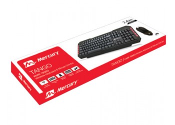 Mercury Wireless Keyboard Mouse Combo