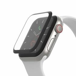Belkin Glass Trueclear Curve Screen Protector for Apple Watch Se, Series 6/5/ 4, Alignment Tray for Installation, Edge to Edge Protection, Anti-Fingerprint, Water Resistant, 44 Mm
