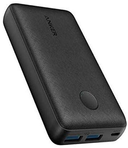 Anker PowerCore 20000 mAH High-Speed Charging with PowerIQ Power Bank for iPhone, Samsung Galaxy and More (Black)-M000000000241 www.mysocially.com