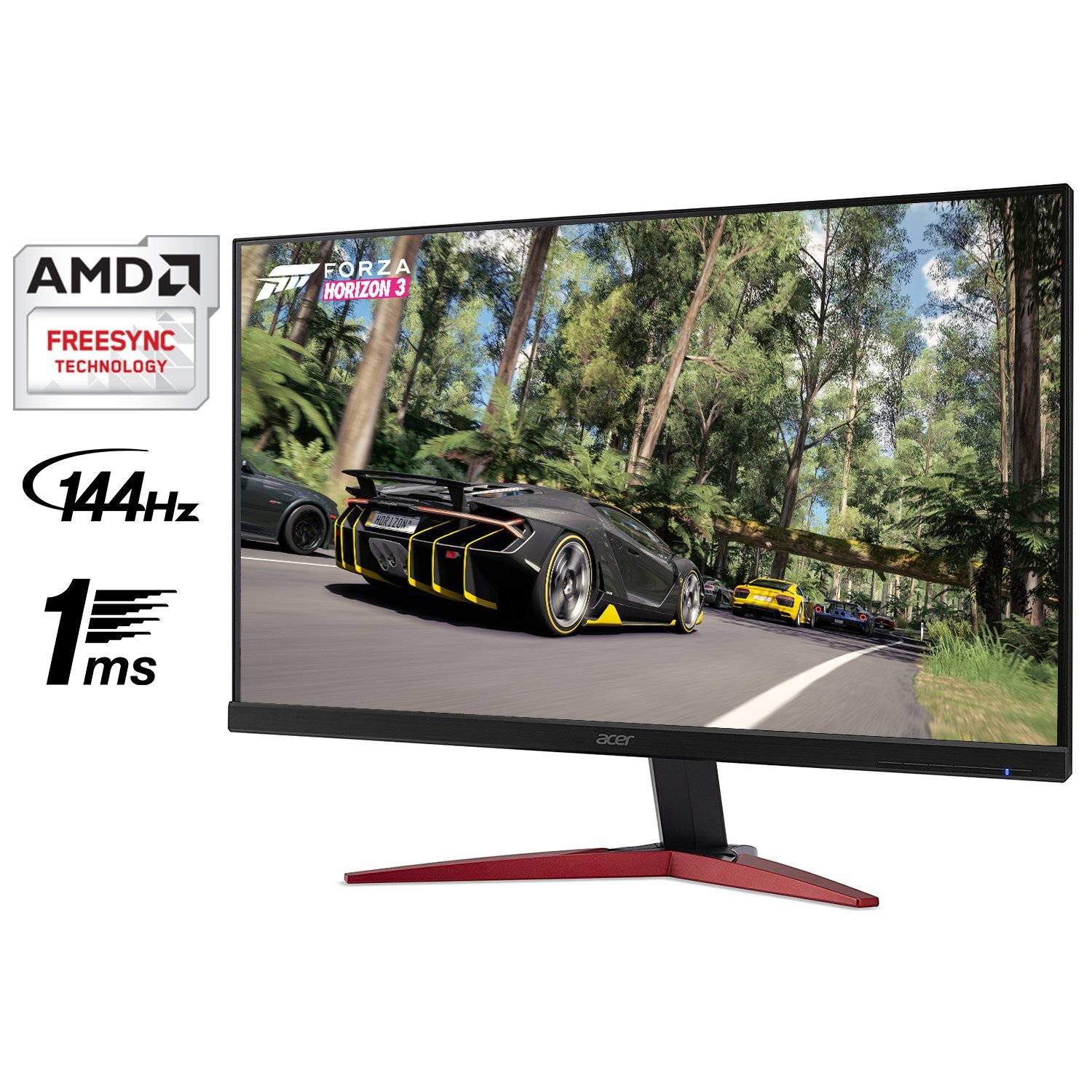 Acer KG271 Cbmidpx 27" Full HD (1920 x 1080) Monitor with AMD FREESYNC Technology (Display Port, HDMI & DVI Ports)