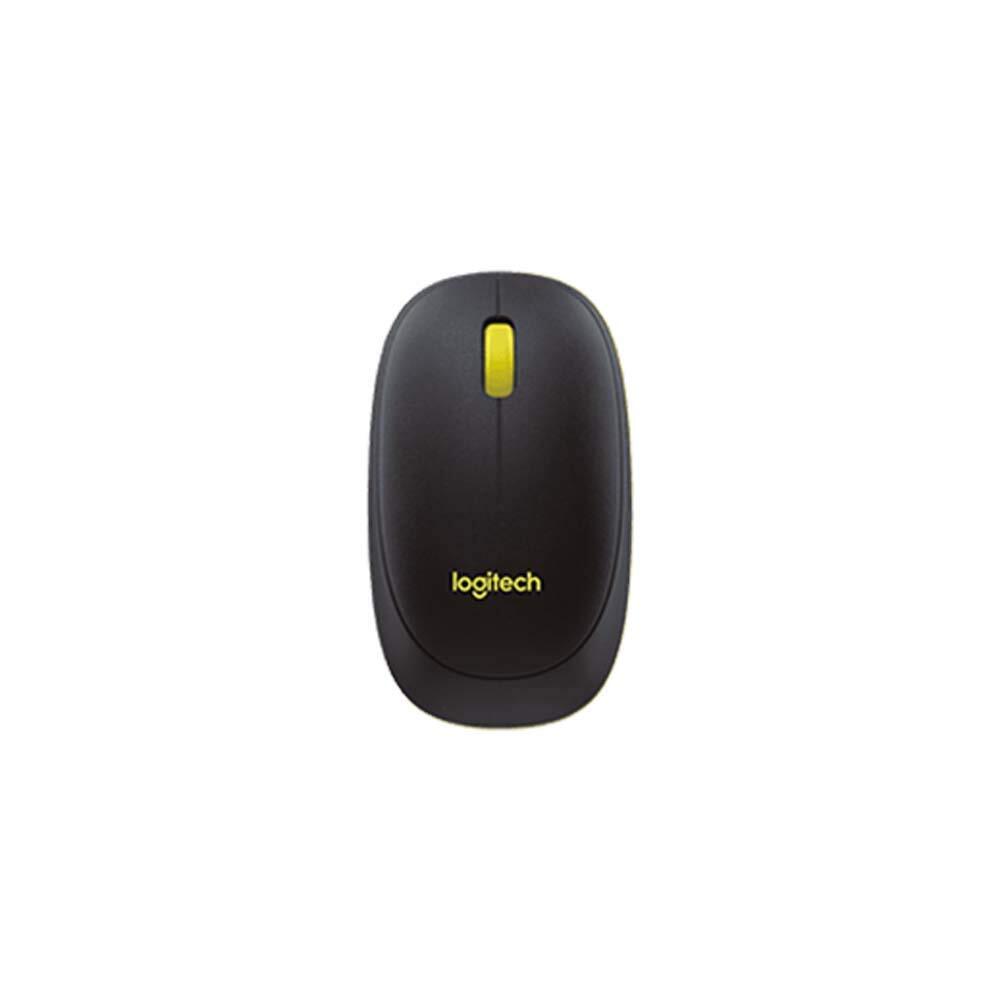 Logitech MK240 Nano Wireless Keyboard and Mouse Combo,12 Function Keys 2.4GHz Wireless, 1000DPI,Spill-Resistant Design, PC/Mac-Black/Chartreuse Yellow