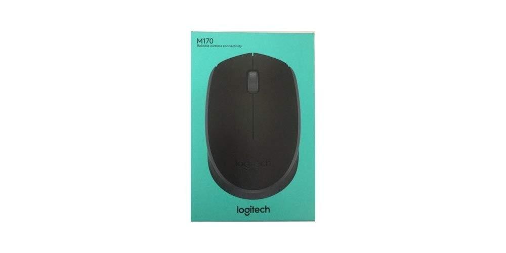 Logitech M170 Wireless Mouse – for Computer and Laptop Use, USB Receiver and 12 Month Battery Life, Black