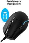 Logitech G102 Wired Optical Gaming Mouse  (USB 2.0, Black)