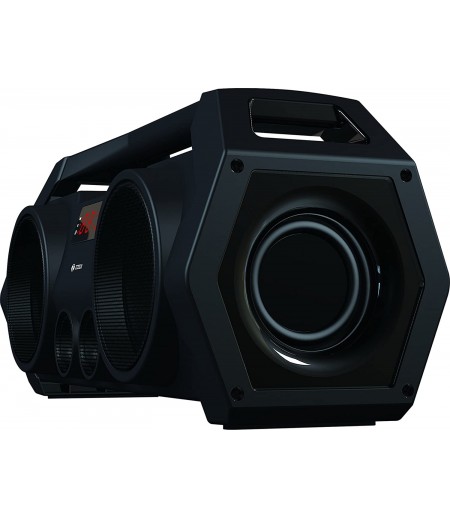 Zoook Rocker Boombox+ 32W Bluetooth Party Speaker with FM/USB/TF/Display/Handsfree Calling (Black)