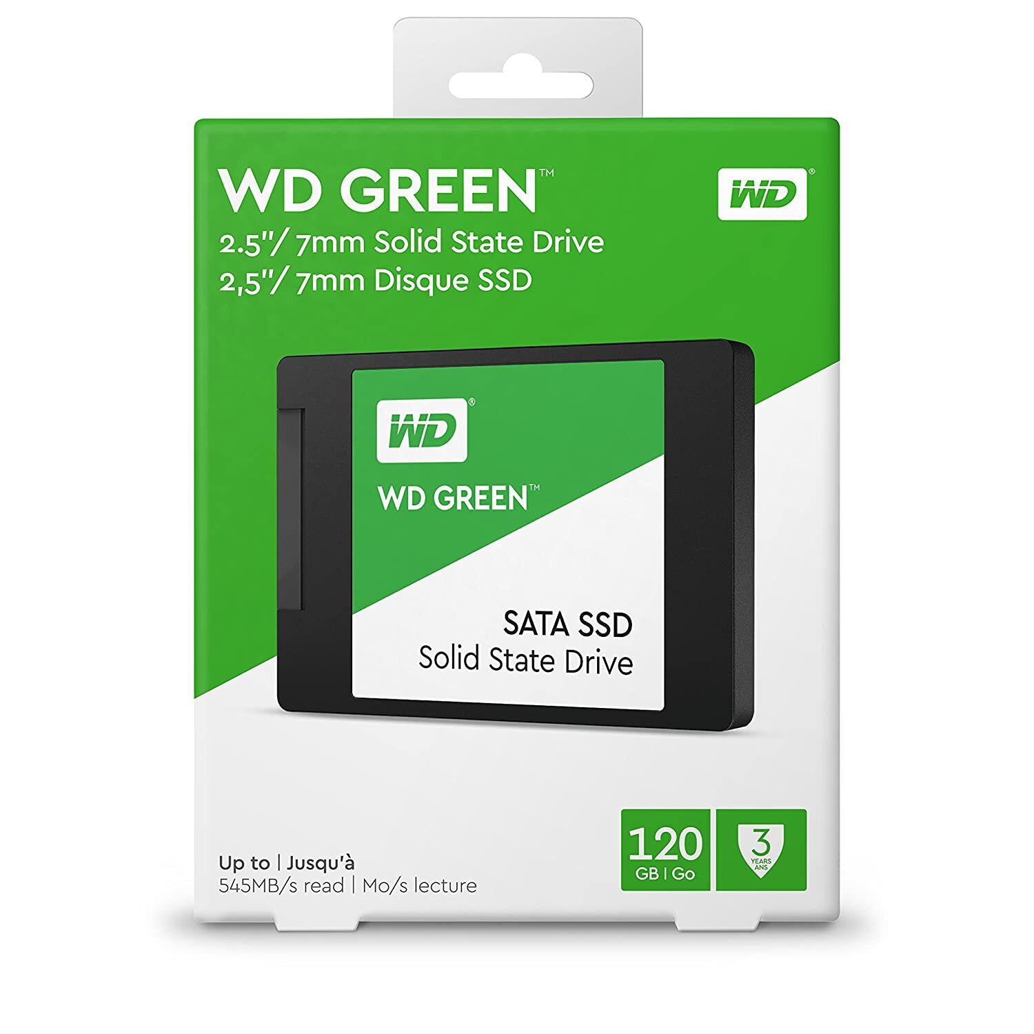 Western Digital WD Green 120 GB 2.5 inch SATA III Internal Solid State Drive (WDS120G2G0A)