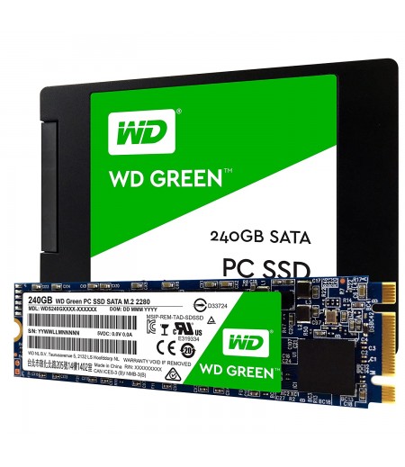 WD Green 120GB SATA III M.2 Internal SSD (WDS120G1G0B)