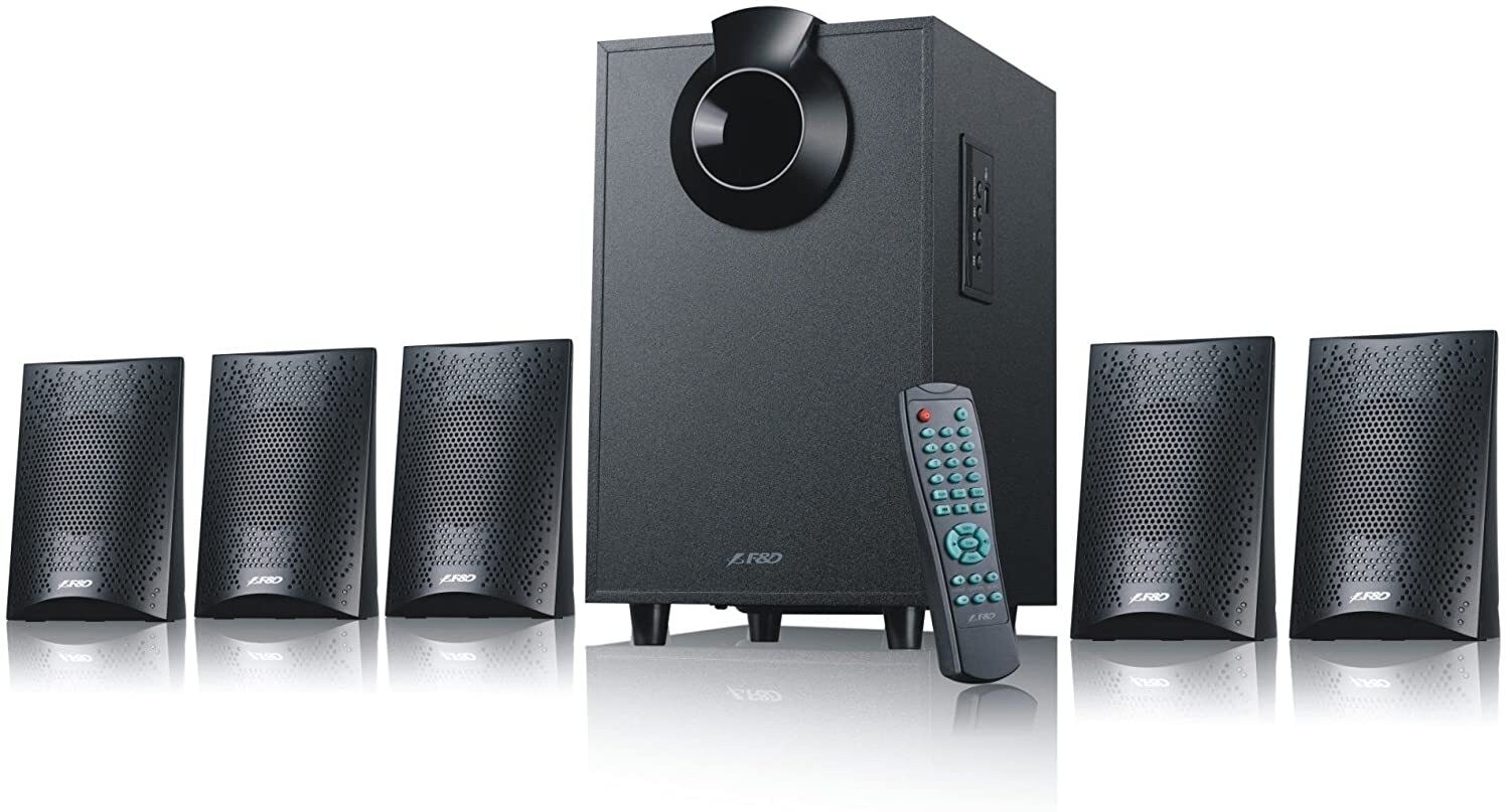 FD F1500U 5.1 Speaker System (Black)