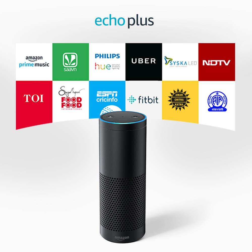 Echo Plus (1st Gen) – with a built-in smart home hub – Black