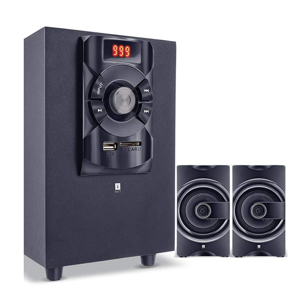 iBall SoundKing i3-2.1 Multimedia Speaker, Black