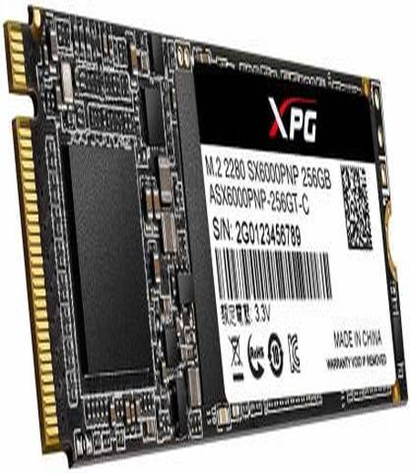 ADATA XPG SX6000 PRO PCle NVMe M.2 256 GB Laptop Internal Solid State Drive (ASX6000PNP-256GT-C)