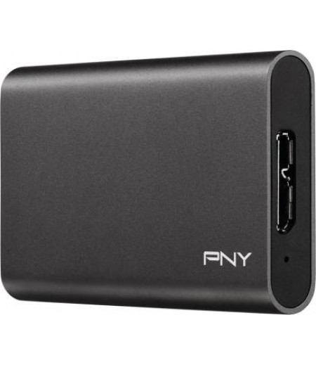 PNY Portable SSD Elite USB 3.1 240 GB External Solid State Drive with 240 GB Cloud Storage