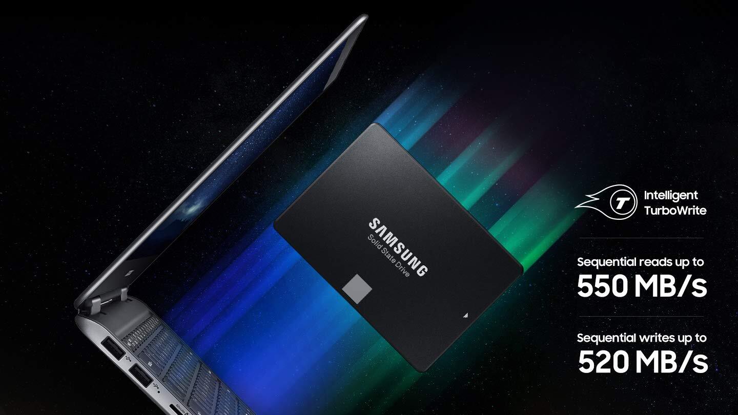 Samsung 860 EVO 250GB SATA 2.5" Internal Solid State Drive (SSD) (MZ-76E250)