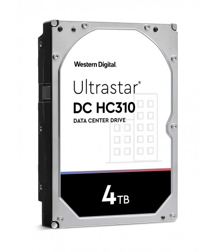 Western Digital 4TB Ultrastar DC HC310 SATA HDD - 7200 RPM Class, SATA 6 Gb/s, 256MB Cache, 3.5"