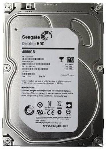Seagate HDD 4 TB Desktop Internal Hard Disk Drive (ST4000DM000)