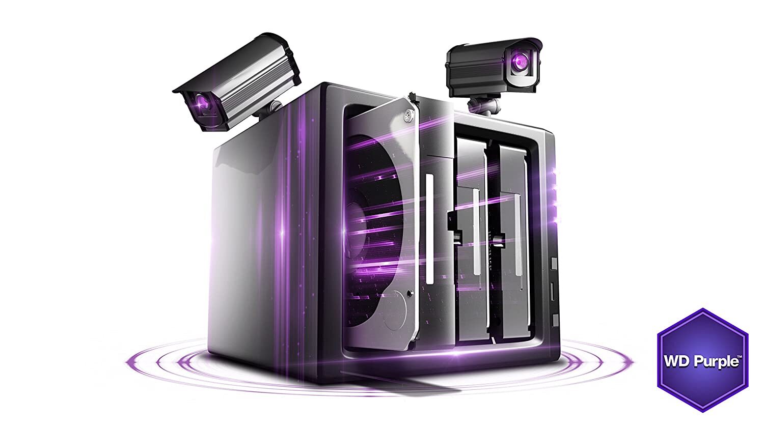 Western Digital Purple Surveillance 2TB Internal  Hard Drive   (WD20PURX)
