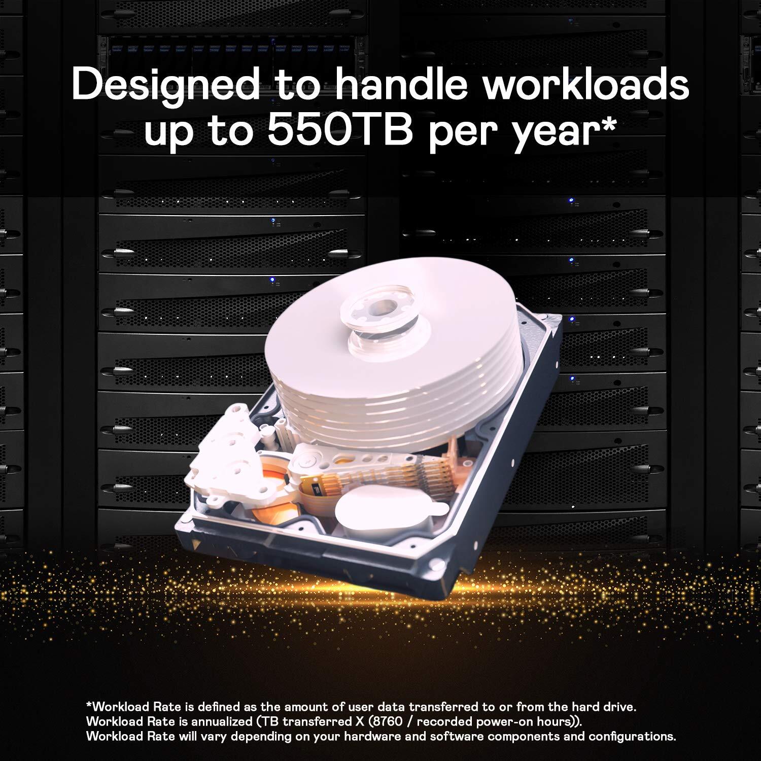 Western Digital WD Gold 10TB Enterprise Class Internal Hard Drive -7200 RPM Class, SATA 6 Gb/s, 256 MB Cache, 3.5"