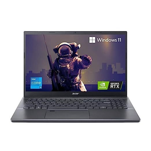 Acer Aspire 5 Gaming Intel Core i5 12th gen (12-Cores) (8 GB/512 GB SSD/Windows 11 Home/4 GB Graphics/NVIDIA GeForce RTX 2050) A515-57G/ Gaming Laptop (15.6 inch, Steel Gray 1.8 Kg