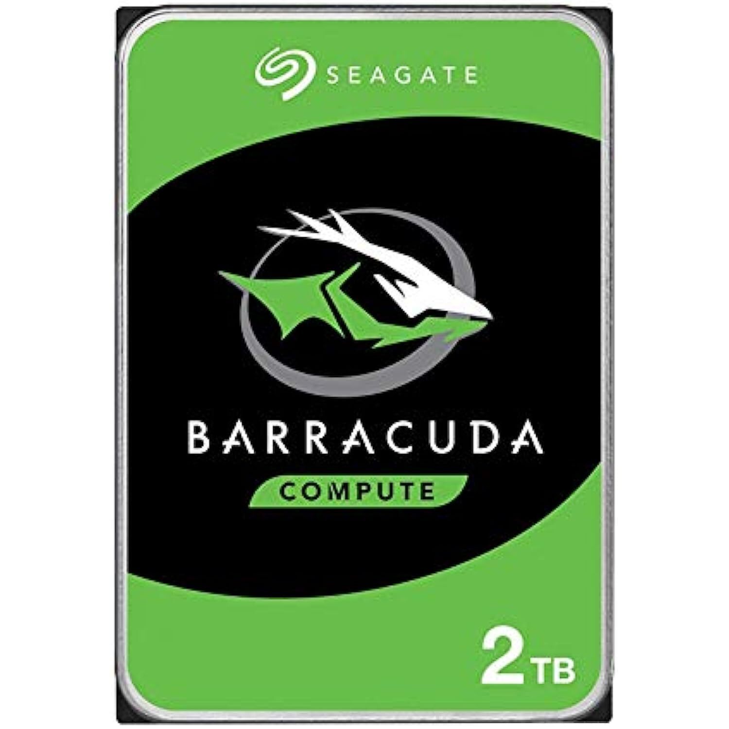 Seagate Barracuda 2 TB Internal Hard Drive HDD    8.89 cm (3.5 Inch) SATA 6 Gb/s 5400 RPM 256 MB Cache for Computer Desktop PC (ST2000DM005)