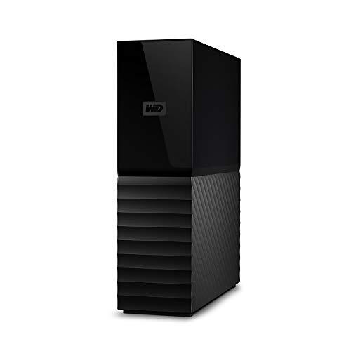 Western Digital WD 8TB My Book Desktop External Hard Disk Drive-3.5Inch, USB 3.0 with Automatic Backup,256 Bit AES Hardware Encryption,Password Protection,Compatible with Windows&Mac, Portable HDD