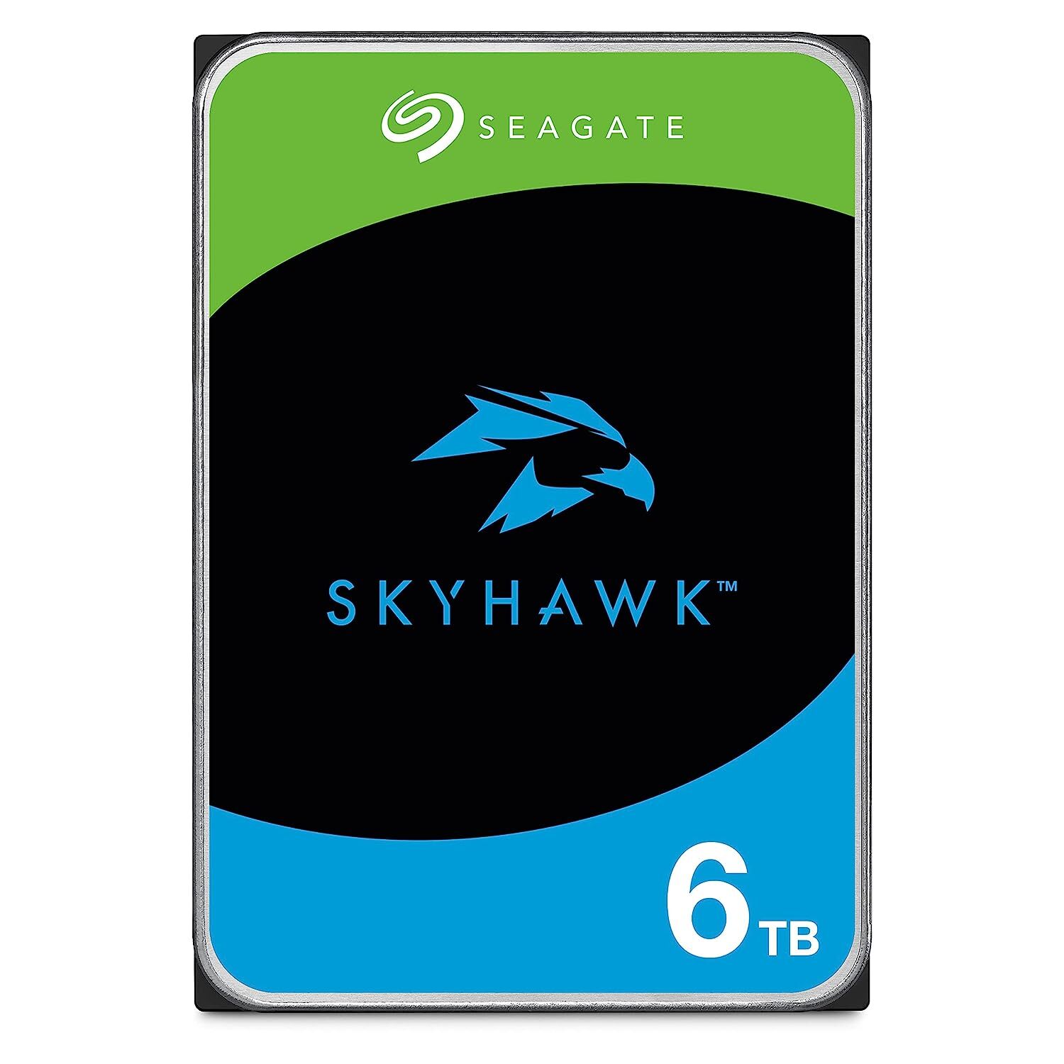 Seagate Skyhawk 6TB Surveillance Hard Drive - SATA 6Gb/s 256MB Cache 3.5-Inch Internal Drive - Frustration Free Packaging (ST6000VX001)