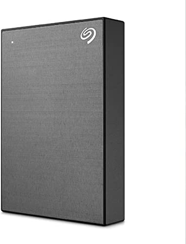 Seagate One Touch 2TB External HDD with Password Protection    Space Gray, for Windows and Mac, with 3 yr Data Recovery Services, and 4 Months Adobe CC Photography (STKY2000404)