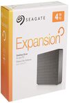 Seagate Expansion Desktop 4 TB External Hard Drive HDD – USB 3.0 for PC Laptop and Mac (STEB4000300)