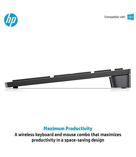 HP Pavilion 600 Wireless Keyboard and Mouse Combo (Black)-M000000000135 www.mysocially.com