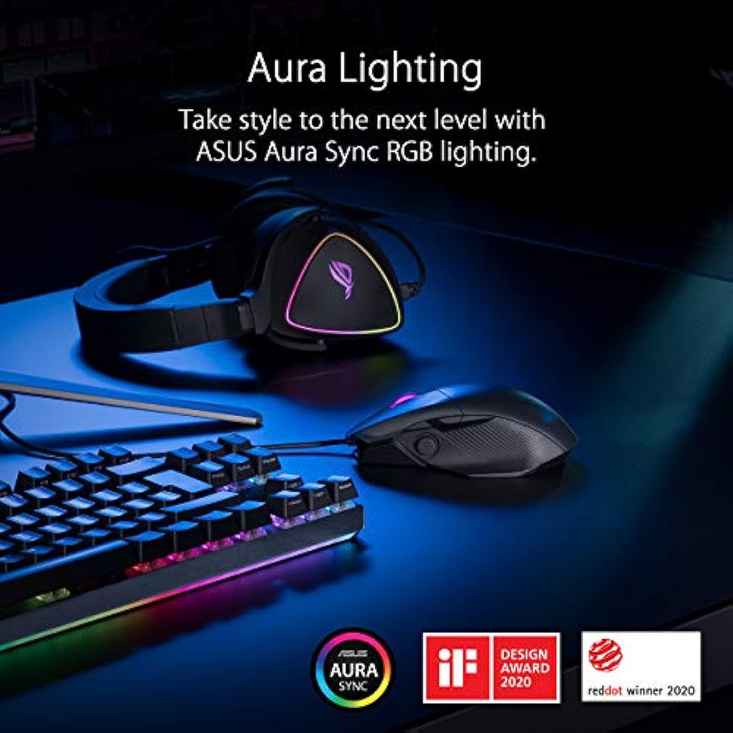 ASUS ROG Chakram Core USB Gaming Mouse (programmable Joystick, 16000 DPI Sensor, Push-fit Switch sockets Design, Adjustable Weight, Stealth Button, Instant Screen Shot, Aura Sync Lighting)-Black