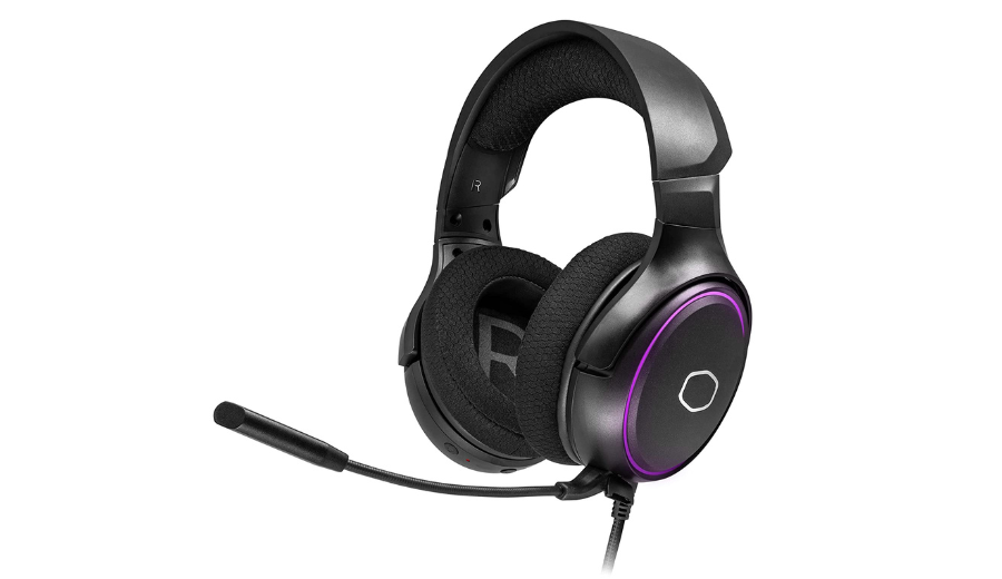 Cooler Master MH650 RGB Wired Gaming On Ear Headphones - Virtual 7.1 Surround Sound | Compatible with PC & Console | Boom Microphone | Detachable Microphone | Software Control (Black)-M00000001398