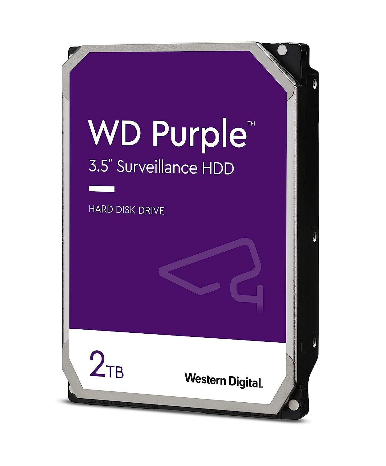 Western Digital WD Purple 2TB SATA Internal Surveillance Hard Drive (WD20PURZ)