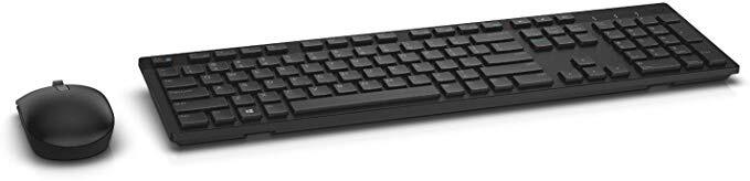 Dell KM636 Wireless Keyboard and Mouse (Black)-M000000000149 www.mysocially.com