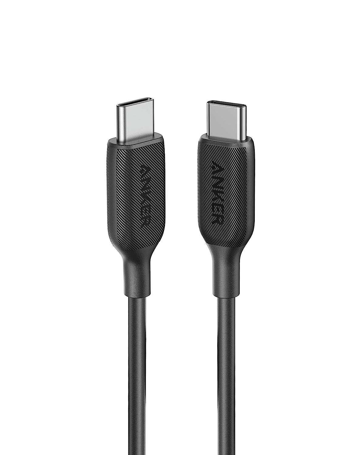 Anker Cable 310 USB-C to USB-C (3 ft. PVC) Black-A81E1011