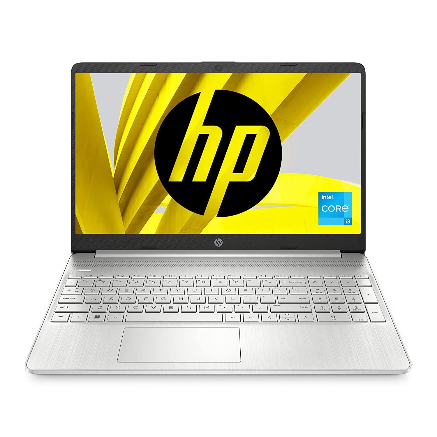 HP Laptop 15s, 11th Gen Intel Core i3-1115G4, 15.6-inch (39.6 cm), FHD, 8GB DDR4, 512GB SSD, Intel UHD Graphics, Thin & Light, Dual Speakers (Win 11, MSO 2021, Silver, 1.69 kg), fr2511TU