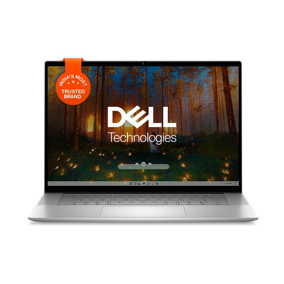 Dell Inspiron 5630 13th Gen Laptop, Intel Core i7-1360P/16GB LP DDR5/512GB SSD/16.0" (40.64cm) FHD+ Comfortview,16:10 Aspect Ratio/Win 11 + MSO'21/McAfee 15 Month/Platinum Silver/1.85kg