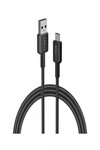 Anker 322 USB-A to USB-C Cable (3ft Braided) Black-M00000001559