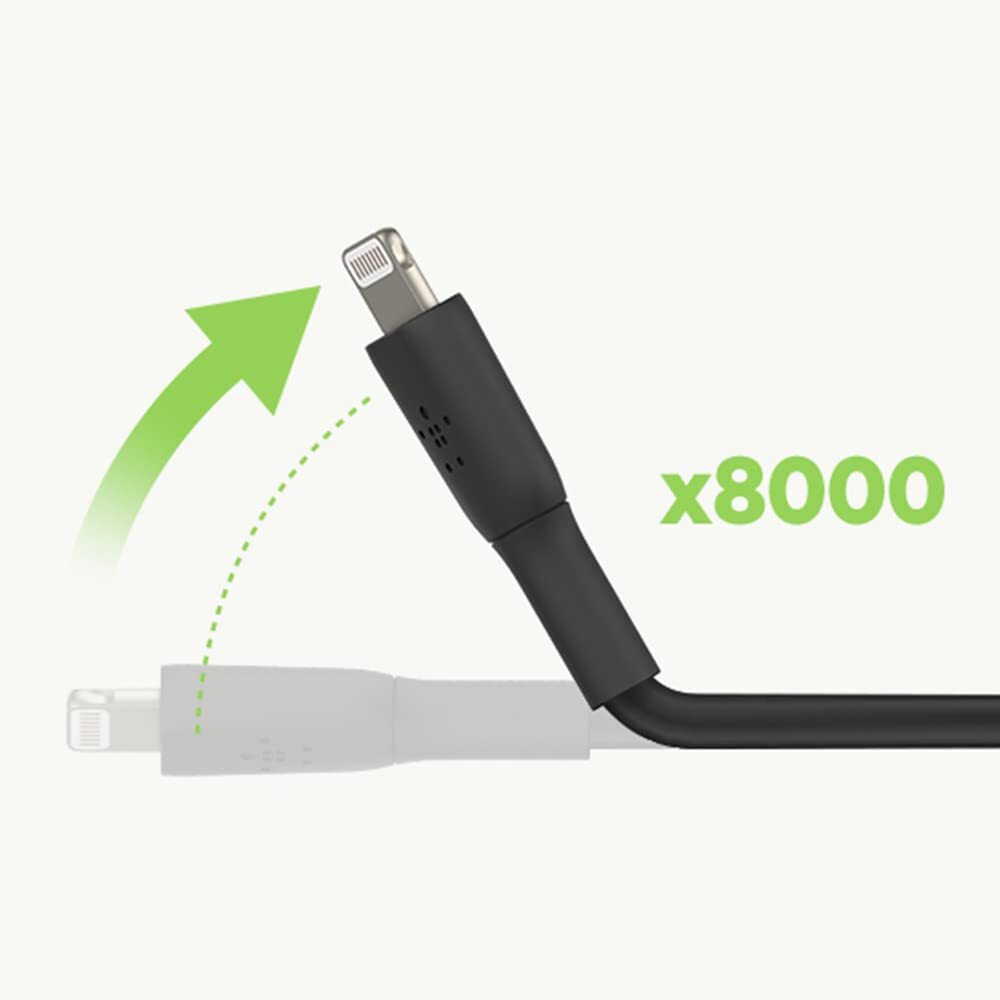 Belkin Apple Certified Lightning To Type C Cable, Fast Charging For Iphone, Ipad, Air Pods, 3.3 Feet (1 Meters) Black